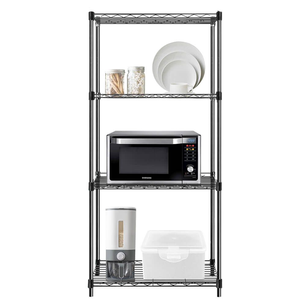 ชั้นวางของ 4 ชั้น INNHOME รุ่น Z4 ขนาด 56 ซม. สีดำ_5